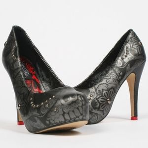 Iron Fist Platform Heels